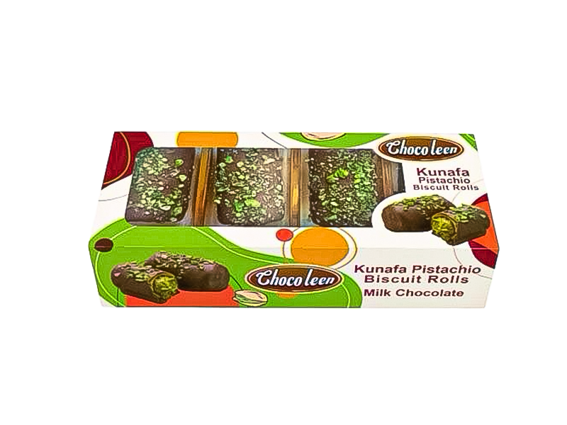 Assorted kunafa chocolate rolls